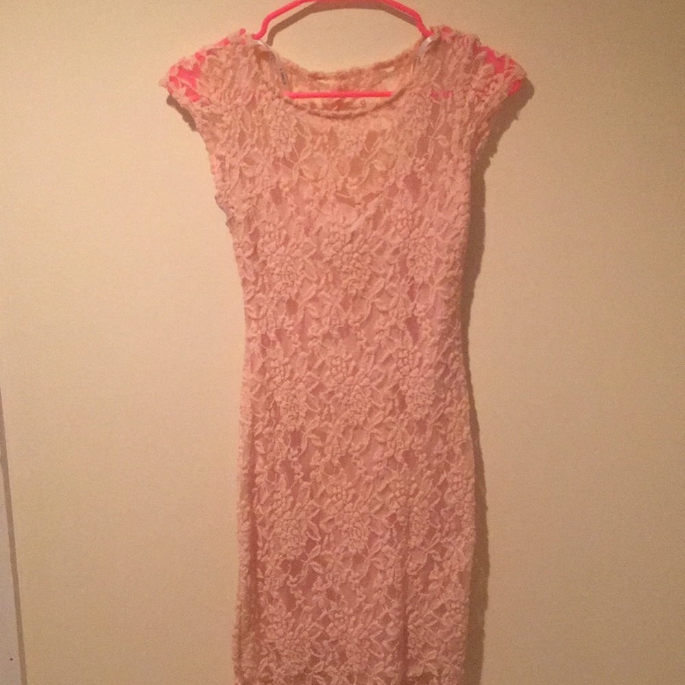 Pink Lace dress